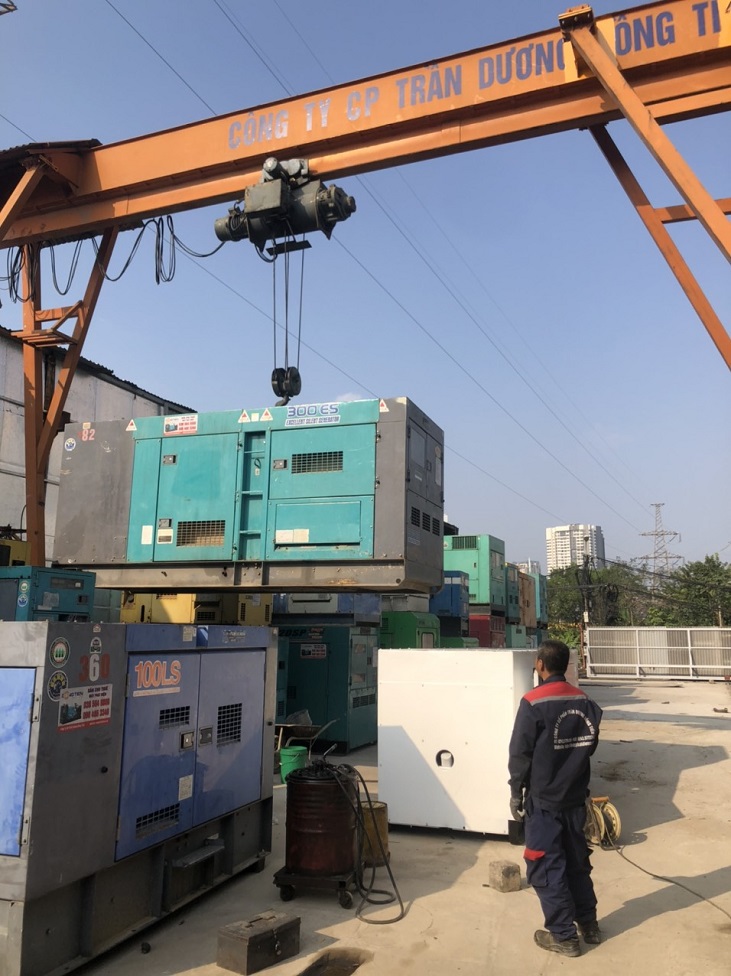 xưởng sửa chữa máy phát điện
