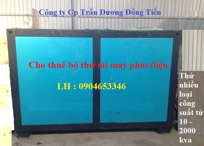 Đo thử tải máy phát điện