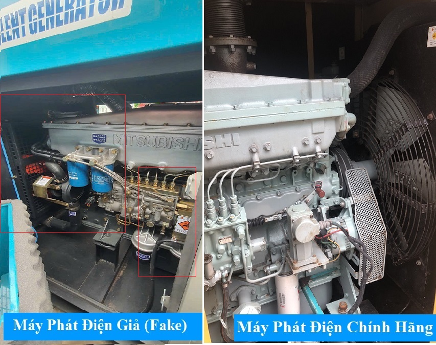 động cơ máy phát điện nhật zin và giả